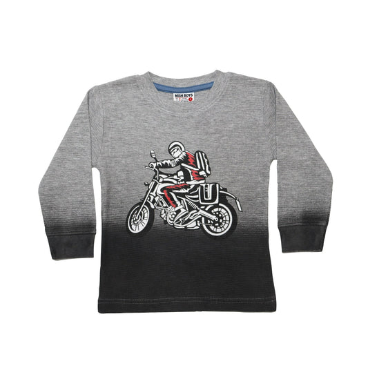 Ombre Motorcycle Heather/Black