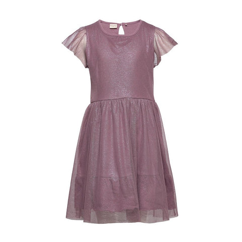 S/S Dress Aop: Grapeshake