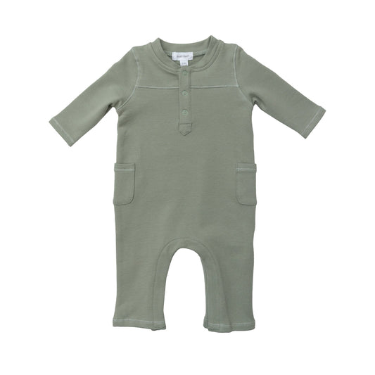 Seagrass Organic Cotton French Terry Romper