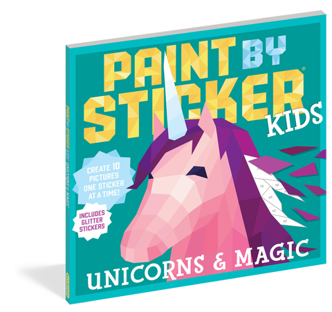 Paint By Sticker Kids: Unicorns and Magic
