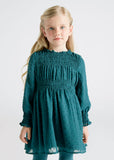 Plumeti Dress: Duck Green