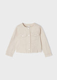 Twill jacket: Oat