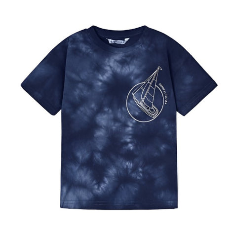 Tie dye T-shirt: Blue