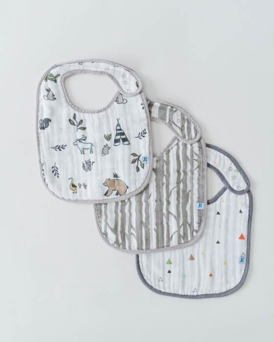 Forest Friends Classic Bib 3 pack