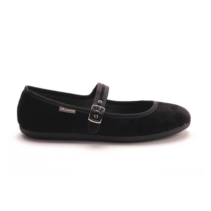 Ode Velvet Mary Jane: Black